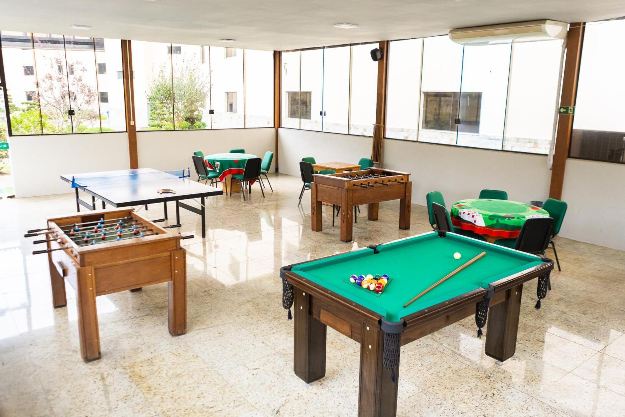 Golden Park All Inclusive Poços de Caldas Buitenkant foto Games room